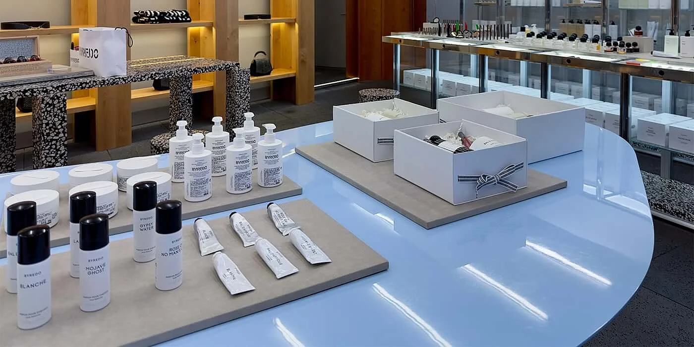 A Byredo store in Shanghai. Credit: Leo Li